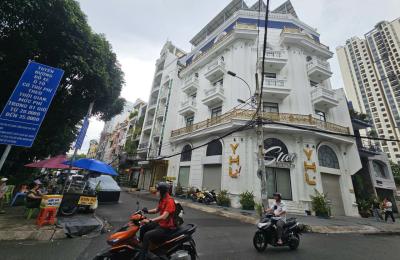 Cho thuê nhà góc 2 mặt tiền mới xây 283/107 Cách Mạng Tháng Tám Quận 10